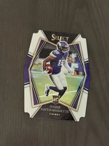 2021 Select Premier Level White Prizm Die-Cut /99 Ihmir Smith-Marsette Rookie RC - Bild 1 von 2