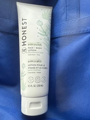 The Honest Company Baby Face + Body Lotion, Sensitive Fragrance Free, 10 fl. oz. - Image 1 of 2