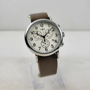 RELOJ TIMEX WEEKENDER CRONÓGRAFO INDIGLO TW2R42800 CUARZO CAMPO MILITAR HOMBRE  - Imagen 1 de 10