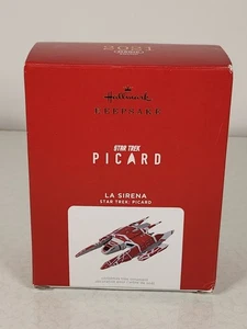 LA SIRENA Hallmark STAR TREK PICARD 2021 MAGIC SOUND ornamento nuovo  - Foto 1 di 14