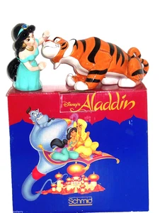 Disney Jazmín Rajah Estatuillas Schmid Cerámica Princesa Tigre Aladdin - Imagen 1 de 4