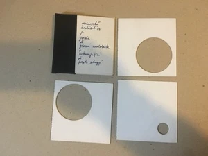 Scheggi Paolo Menabò Hinweis auf Gedichte von Gianni Malabarba s.d. (aber 60er Jahre) - Bild 1 von 6