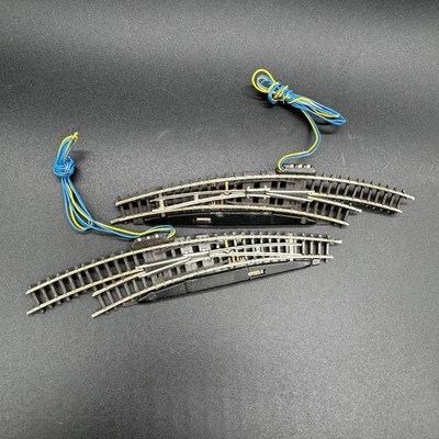 MARKLIN Z 8567 Electric Curve Turnout Right Train Track Lot of 2 Mini Club - Image 1 of 4