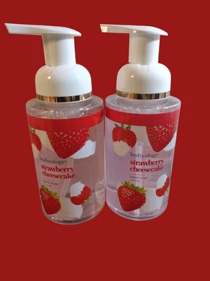 Body Cologne Strawberry Cheesecake Hand Soap Foaming 299.Ml Of 2 - Image 1 of 3