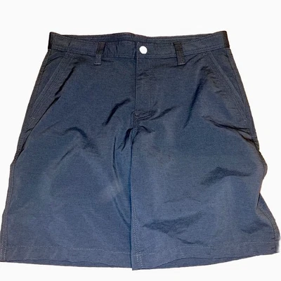 GH Bass & Co. 短裤男式 33W X 10L (39X10) 蓝色礼服高尔夫学院风夏季 — 第 1/4 张图片