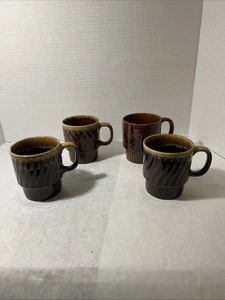 4 tazas apilables japonesas de colección - Imagen 1 de 12