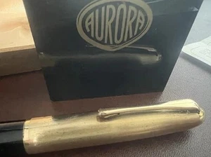 AURORA Fountain Pen 88 Piston Nib GOLD Writes Vintage 561351 - Picture 1 of 14