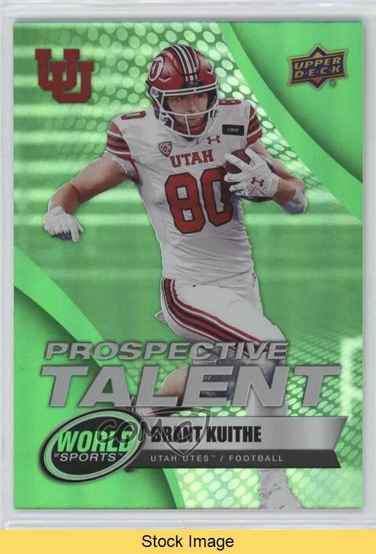 2025 World of Sports Prospective Talent Green Foilboard Brant Kuithe #380 READ - Image 1 of 3