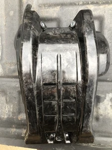 19 20 21 22  KTM 450 500 Factory Fiber Forged Carbon Skid Plate - Bild 1 von 2