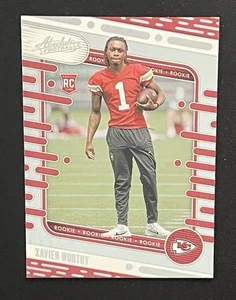 Xavier Worthy 2024 Panini Absolute RC #128 - Picture 1 of 2