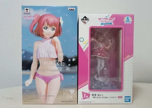 Juego de 2 figuras Love Live Ruby Kurosawa BANDAI Ichiban Kuji 5th & BP verano sin usar JP - Imagen 1 de 15