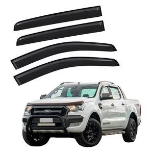 für Ford Ranger 2015-2018 T7 Kleben Windabweiser Regenabweiser Aerodynamik  - Bild 1 von 11