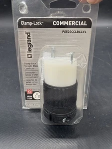 Conector de hoja recta Legrand Clamp-Lock 20AMP 125V ~ ¡3 cables con palancas de leva! - Imagen 1 de 5