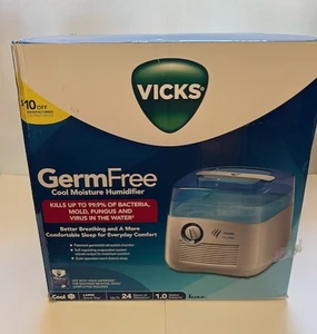 Vicks V3900-uv Germ Free Cool Mist Humidifier- Large Room Size- - Picture 1 of 11