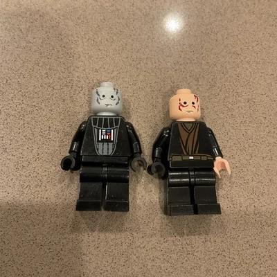 LEGO Star Wars Minifigure Anakin Skywalker Burnt 7251 Darth Vader Lot - Image 1 of 4