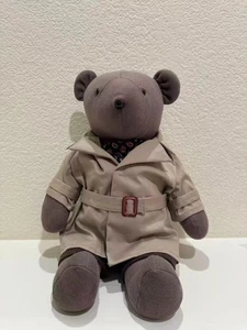 Vintage 1983 Humphrey Beargart by North American Bear Co. – Trench Coat & Tie - Foto 1 di 13