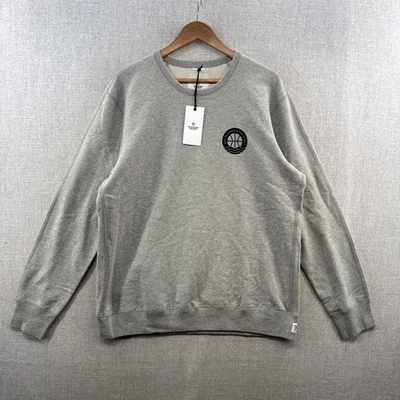 NUEVA Sudadera Reigning Champ Para Hombres XL Gris Terry Francés JJ Redick Athleisure Foto 1 de 4