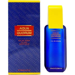 PUIG AQUA QUORUM 100ML EDT SPRAY | FOR HIM | NEW & BOXED | FREE P&P | - Picture 1 of 2