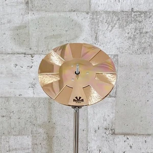 Sabian Chopper 8 Inch Bronze Crash Cymbal Unique Crusher Sound Used - Picture 1 of 2