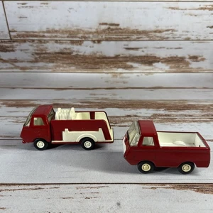 Vintage Tonka Truck Vintage Toy Pressed Steel and Fire Truck Pumper Made In USA - Picture 1 of 6