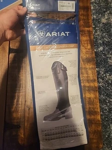 Neu Ariat Bronze Heritage Contour Chaps, schwarz kostenloser Versand - Bild 1 von 7