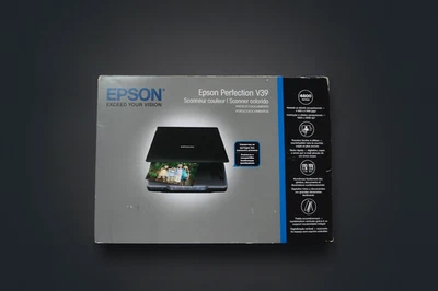 New Epson Perfection V39 Color Photo & Document Scanner Scan part # B11B268201 - Image 1 of 3