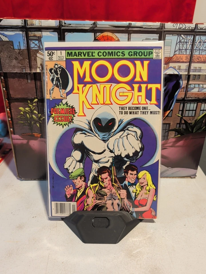 Quiosco Moon Knight #1 (Marvel Comics noviembre 1980) en estado bastante bueno+ Foto 1 de 1