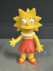 Vintage 2002 The Simpsons: Lisa Simpson Bendable Poseable Figure - Picture 1 of 5