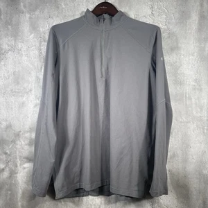 Mountain Hardwear Shirt Mens Large Gray Long Sleeve Base Layer Hiking - Picture 1 of 12
