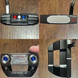 Scotty Cameron Studio Style Fastback 1.5 Putter - New - Xtreme Dark Finish - USA - Picture 1 of 10