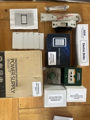 Complete Standalone Access Control Door Kit with Keypad & Electric Strike - Image 1 of 4