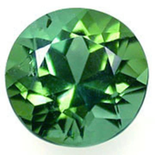 a pair of 5 mm Round  Green Lab Created Spinel - Image 1 of 1