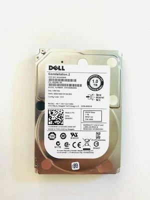 DELL 9W5WV 09W5WV 1TB 7.2K 6G SFF SAS Hard Drive Seagate ST91000640SS - Image 1 of 3