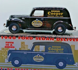 Collectable 1940 Ford Sedan Delivery Cooper Tire Coin Bank Liberty Classics 1/25 - Picture 1 of 5