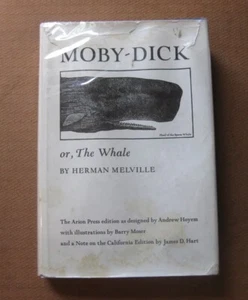 MOBY-DICK by Herman Melville - 1st printing Arion Press HCDJ 1981 - Picture 1 of 6