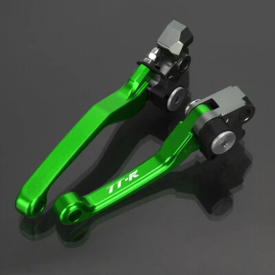 For Yamaha TTR125 TTR125L TTR230 Short Pivot Clutch Brake Levers CNC Adjustable Foto 1 de 4