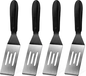 Small Spatula 4 Pieces, Mini Serving Spatula for Kitchen Use, Metal Spatula for - Picture 1 of 12
