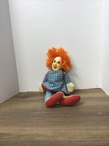Vtg Knickerbocker BOZO THE CLOWN 16" Rubber Face Cutie! Made in JAPAN - Picture 1 of 7