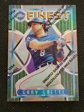 1995 Finest  Refractor #245 Gary Gaetti Kansas City Royals 