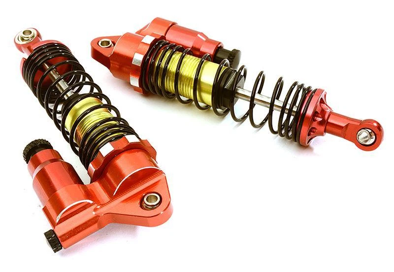 Alloy 90mm Piggyback Shock(2) w/ Rebound Adjust for SCX-10, SCX10 II & SCX10 III - Image 1 of 1