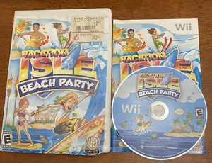 Vacation Isle: Beach Party Nintendo Wii 2006 - CIB Complete In Box TESTED - Picture 1 of 4