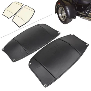 Black Rear Fender Bra For Harley Trike Tri Glide Ultra Classic FLHTCUTG 2009-23 - Picture 1 of 19
