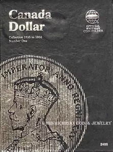 Whitman Canadian Dollars Vol. 1 Coin Folder, 1935-1952 #2486 - Picture 1 of 1