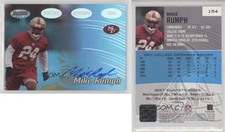 2002 Bowman's Best Mike Rumph #154 Rookie Auto RC