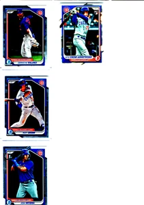2024 Bowman Baseball Chicago Cubs Team Set (10) Base Cards +WOW+ - Bild 1 von 2
