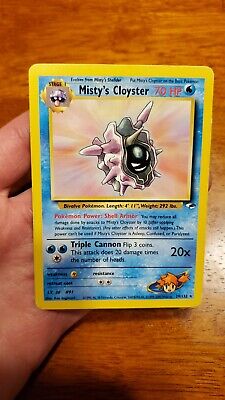 Misty’s Cloyster 29/132 Gym Heroes Pokemon LP