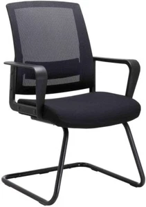 CLATINA Büro-Besestuhl mit Lordosenstütze und mittlerer Rückenlehne Mesh Space Air Grid  - Bild 1 von 7