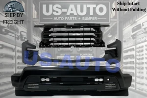 Fit 2022 2023 2024 2025 Chevy Silverado 1500 Front Bumper Complete Assembly Kit - Picture 1 of 14