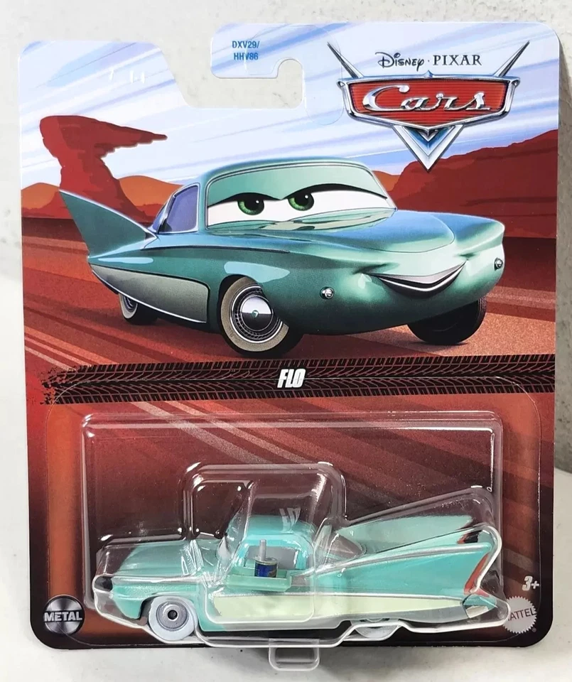 Disney Cars FLO con bandeja escala 1/55 diecast ¡ENVÍO GRATUITO! Foto 1 de 1
