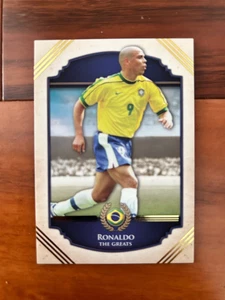 2014 Futera Unique Greats Football Soccer Card Brazil RONALDO Mint - Picture 1 of 2